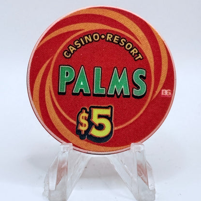 Palms Casino Resort Las Vegas Nevada 2002 'Jack' Series 17 LE $5 Casino Chip V9436
