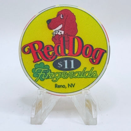 Fitzgeralds Reno Nevada 1992 $11 Casino Chip N6109