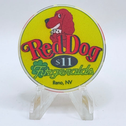 Fitzgeralds Reno Nevada 1992 $11 Casino Chip N6109