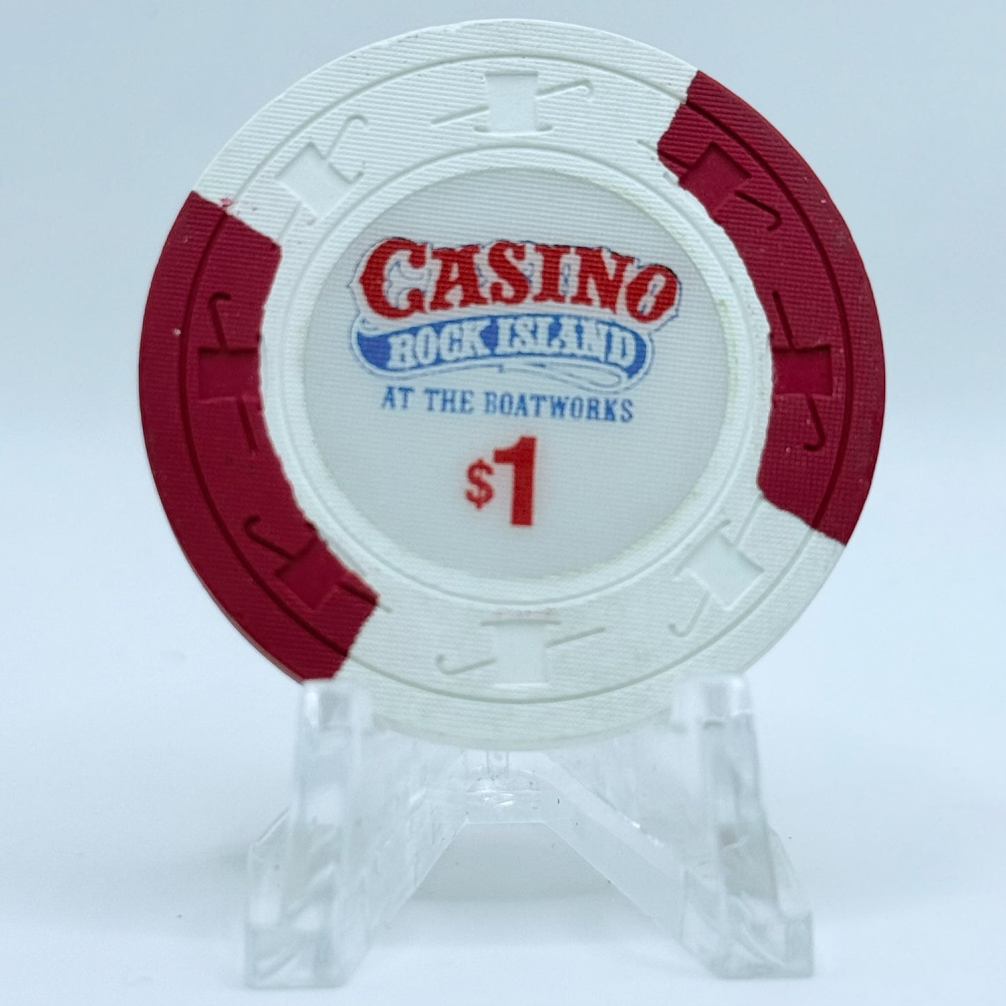 Casino Rock Island Rock Island Illinois $1 Casino Chip