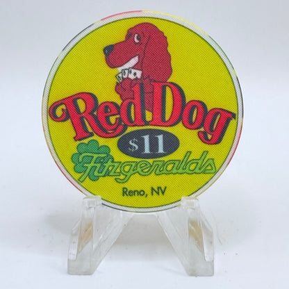 Fitzgeralds Reno Nevada 1992 $11 Casino Chip N6109