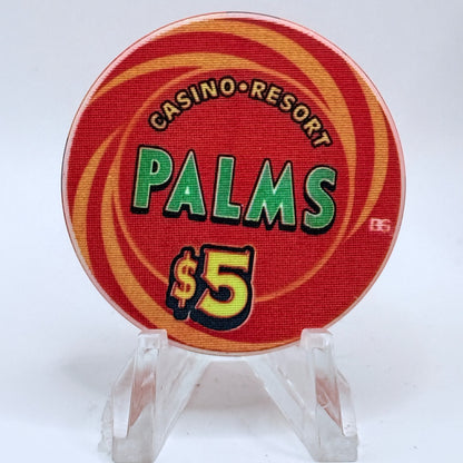 Palms Casino Resort Las Vegas Nevada 2002 'Queen' Series 17 LE $5 Casino Chip V9440