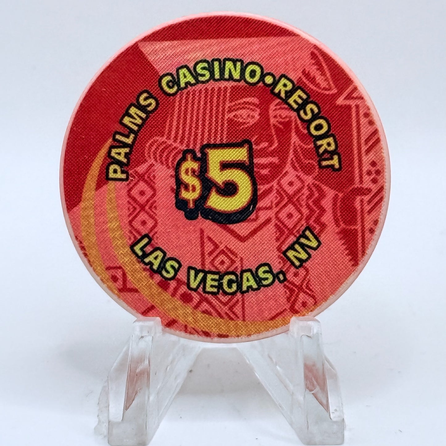 Palms Casino Resort Las Vegas Nevada 2001 'Jack' Series 16 LE $5 Casino Chip V9435