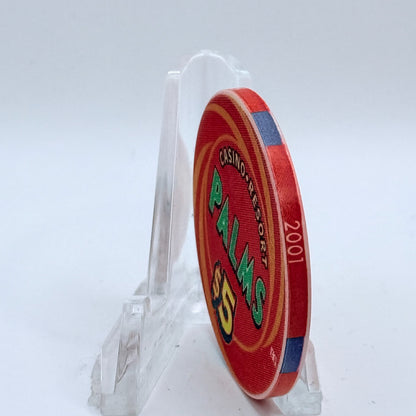 Palms Casino Resort Las Vegas Nevada 2001 'Jack' Series 16 LE $5 Casino Chip V9435