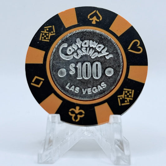 Castaways Las Vegas Nevada LE $100 Imitation Chip N0874