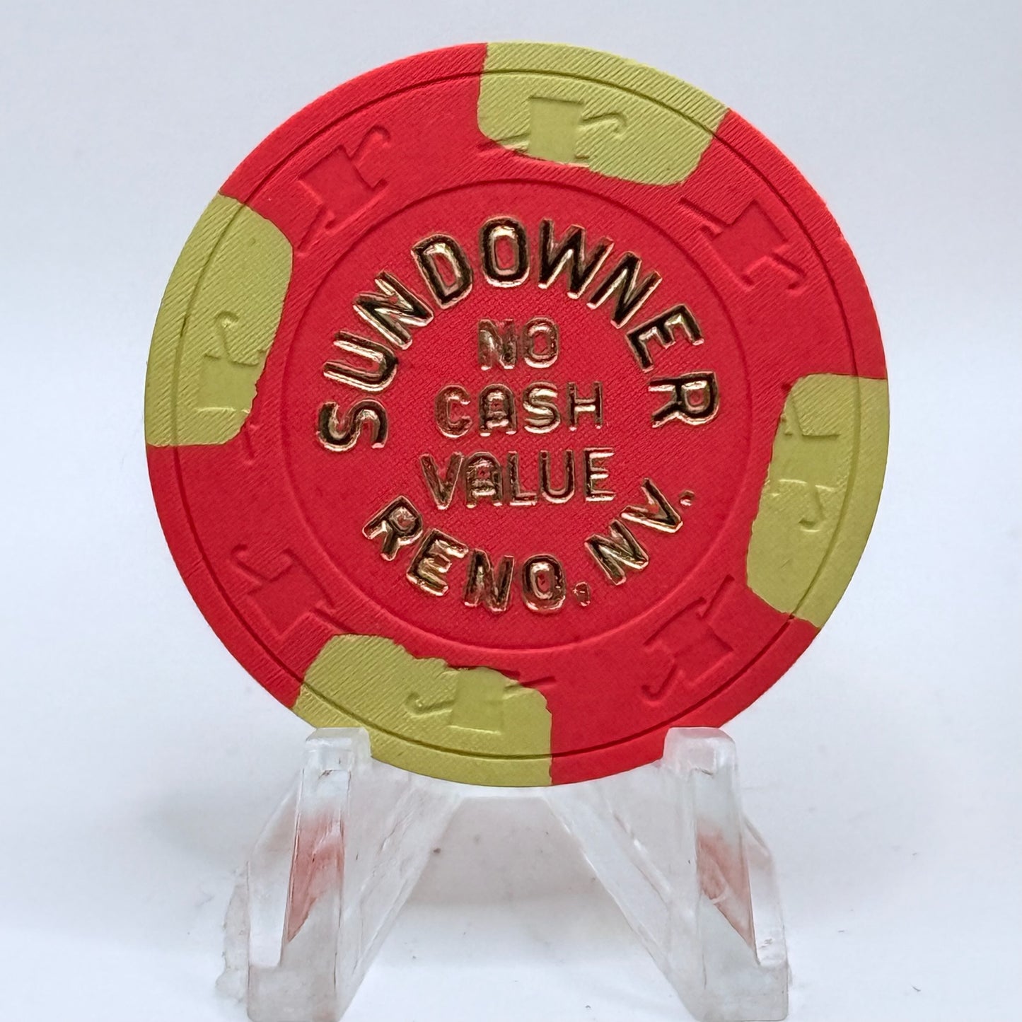 Sundowner Reno Nevada 1990s NCV Casino Chip V5699
