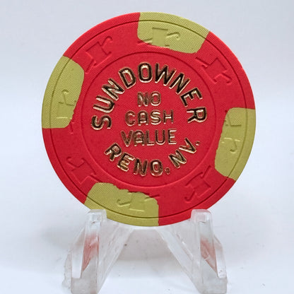 Sundowner Reno Nevada 1990s NCV Casino Chip V5699