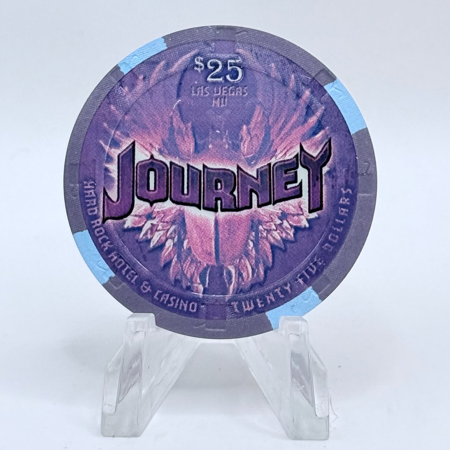 Hard Rock - Las Vegas Nevada 2015 'Journey' LE $25 Casino Chip D1886