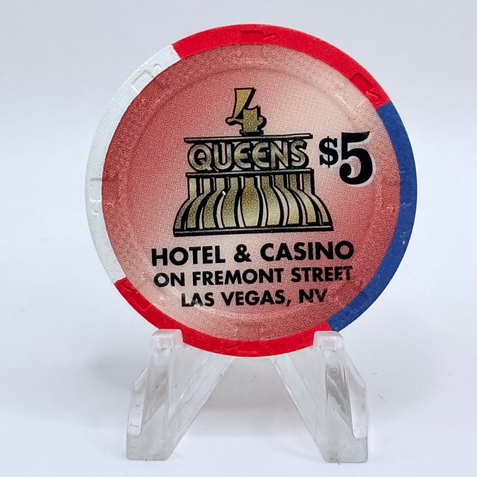 Four Queens Las Vegas Nevada 1999 'Mayor Oscar Goodman' LE $5 Casino Chip V4227