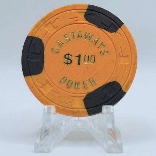 Castaways Las Vegas Nevada $1 Casino Chip N1448