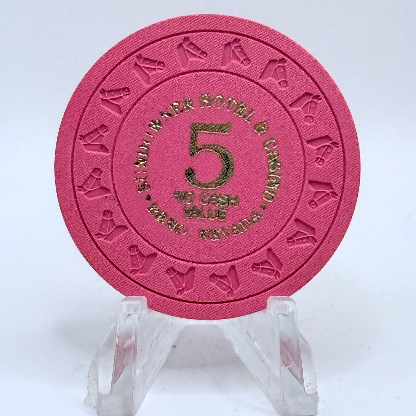 Sundowner Reno Nevada $5 NCV Casino Chip V5703