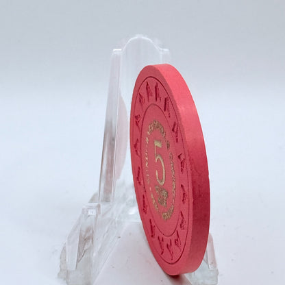 Sundowner Reno Nevada $5 NCV Casino Chip V5703