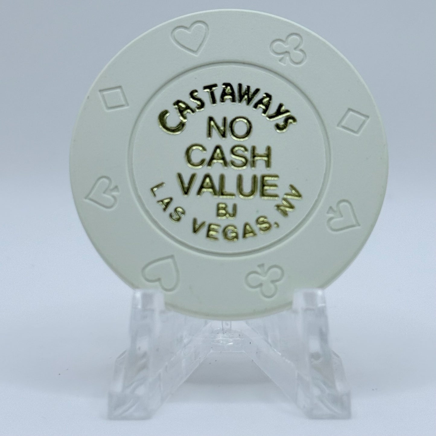 Castaways Hotel Casino Bowling Las Vegas Nevada 2003 Series 1 NCV Casino Chip E9884