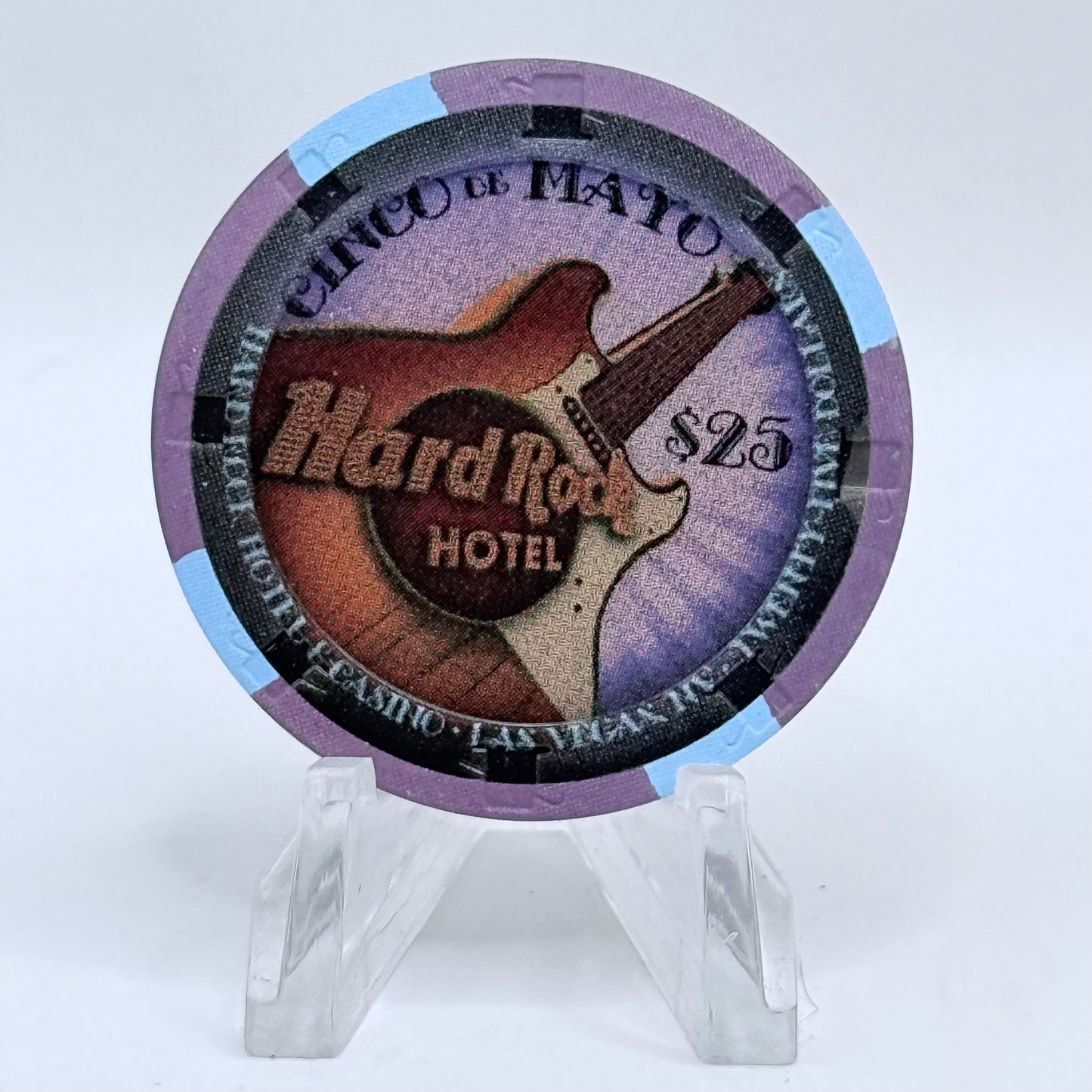 Hard Rock - Las Vegas Nevada 2011 'Cinco De Mayo' LE $25 Casino Chip D0130