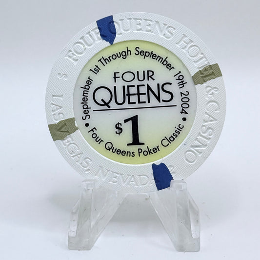 Four Queens Las Vegas Nevada 2004 LE $1 Casino Chip E3725