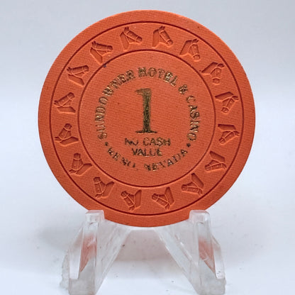 Sundowner Reno Nevada 1990s LE $1 NCV Casino Chip V9870