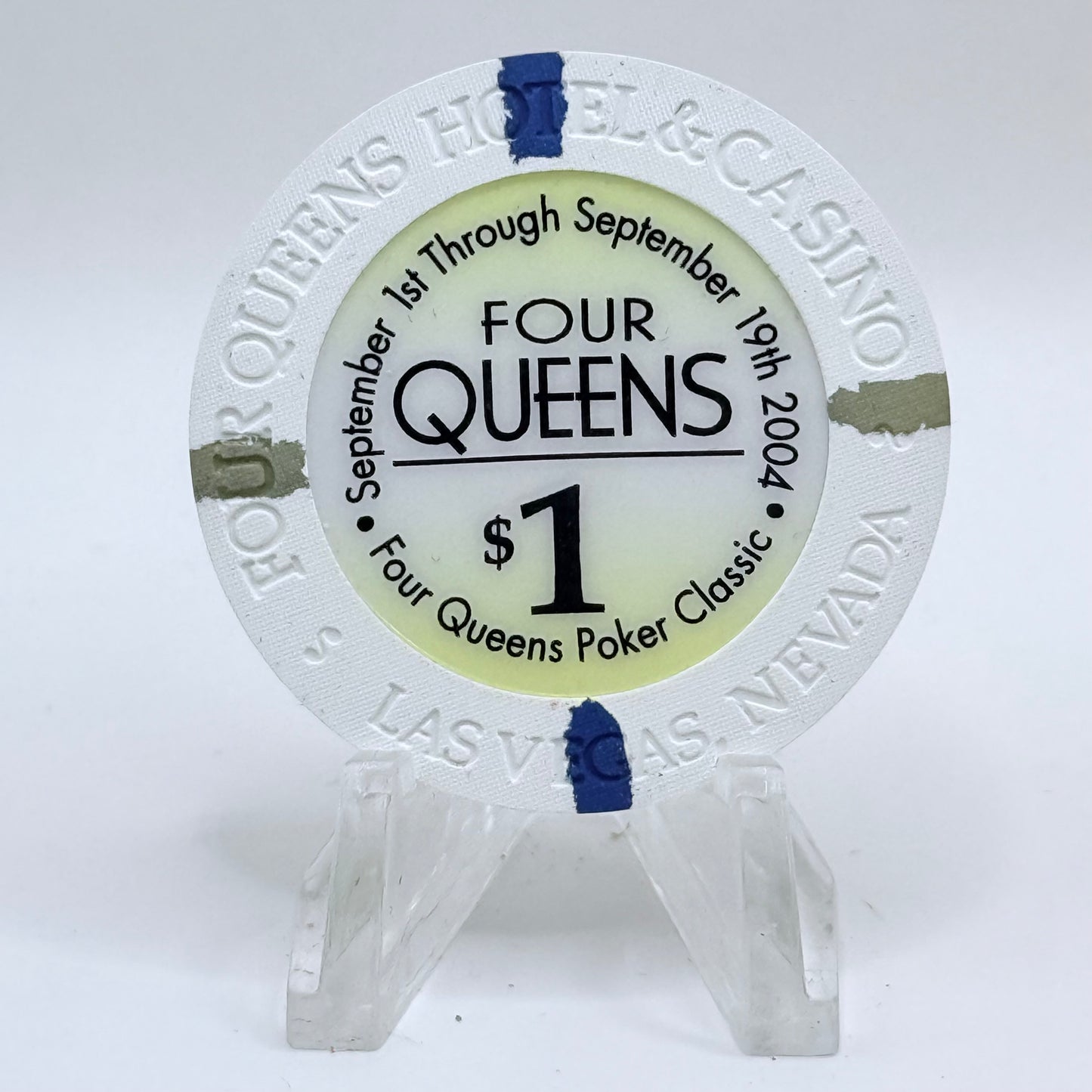 Four Queens Las Vegas Nevada 2004 LE $1 Casino Chip E3725