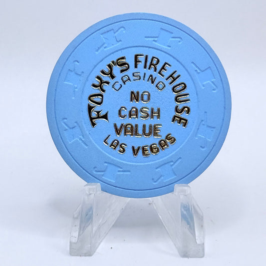 Foxy's Firehouse Las Vegas Nevada 1986 Series 1 NCV Casino Chip V8563