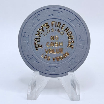 Foxy's Firehouse Las Vegas Nevada 1986 Series 1 NCV Casino Chip V8564