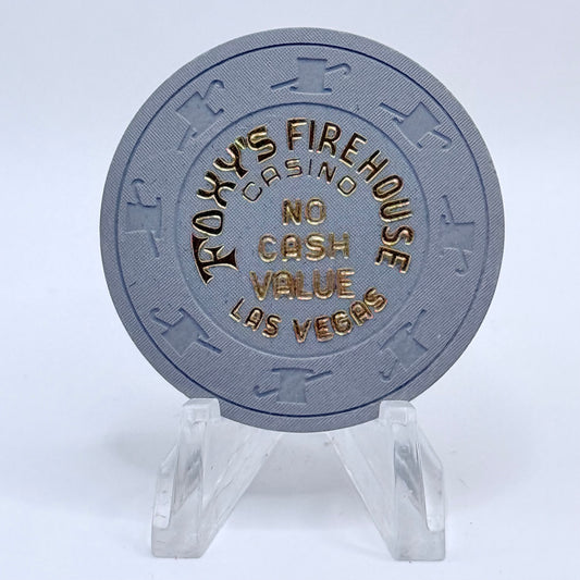 Foxy's Firehouse Las Vegas Nevada 1986 Series 1 NCV Casino Chip V8564
