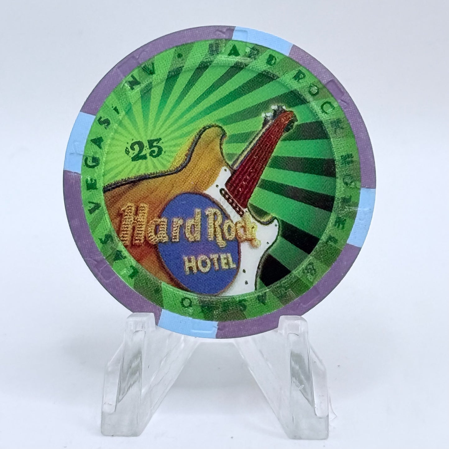 Hard Rock - Las Vegas Nevada 2008 'Cinco De Mayo' LE $25 Casino Chip E7452