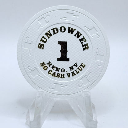 Sundowner Reno Nevada 2003 $1 NCV Casino Chip E2685