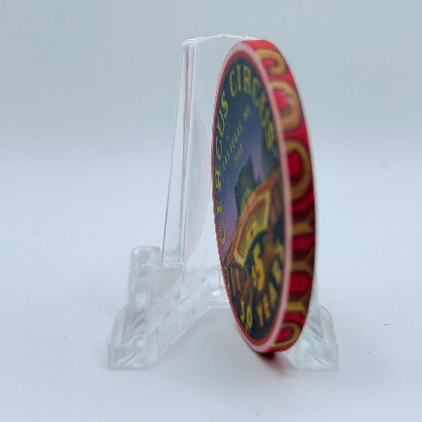 Circus Circus Las Vegas Nevada 1998 '30 Years' LE $5 Casino Chip V2274