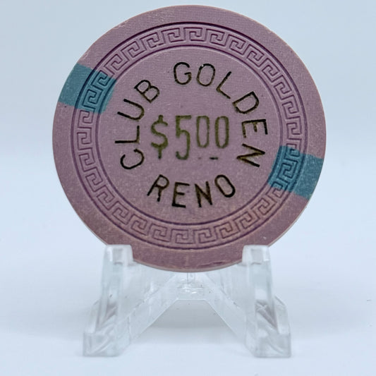 Golden (Club) Reno Nevada 1948 $5 Casino Chip V4333
