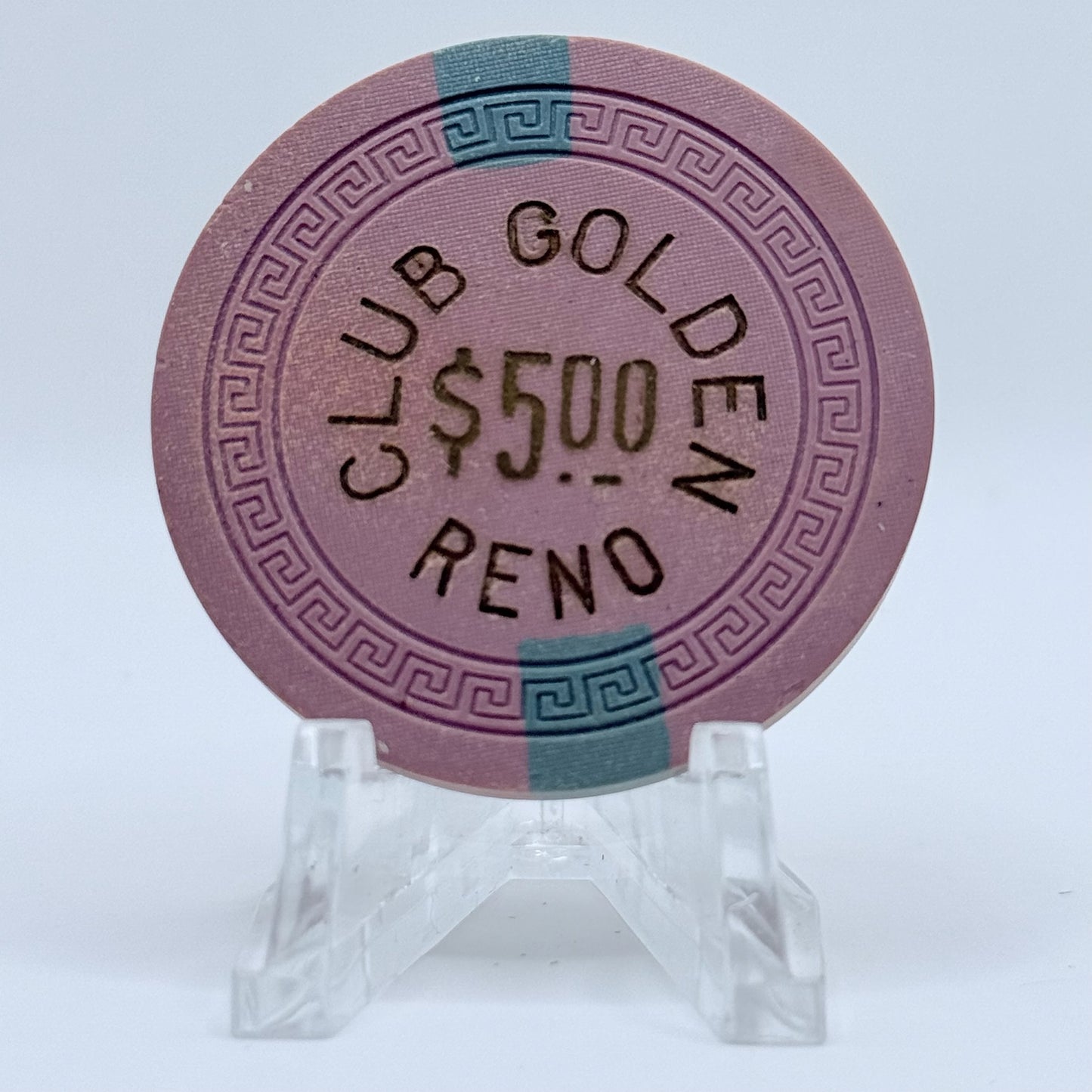 Golden (Club) Reno Nevada 1948 $5 Casino Chip V4333