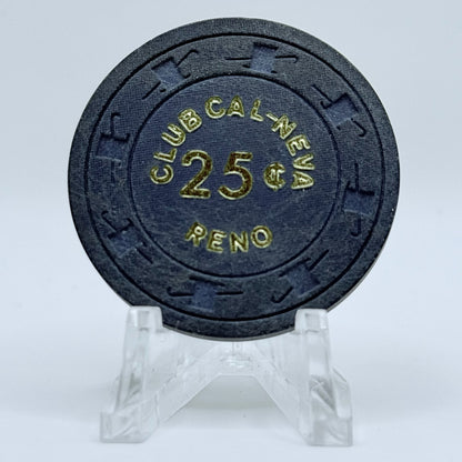 Club Cal-Neva Reno Nevada $0.25 Casino Chip N3128.L