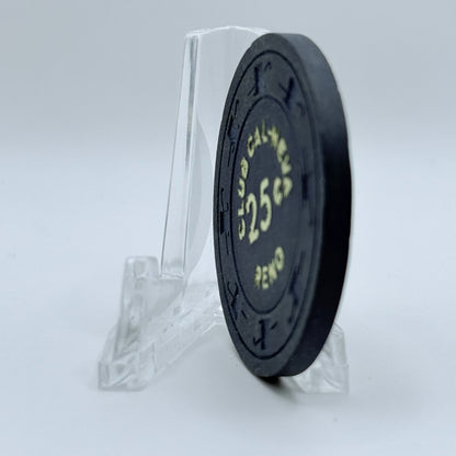 Club Cal-Neva Reno Nevada $0.25 Casino Chip N3128.L