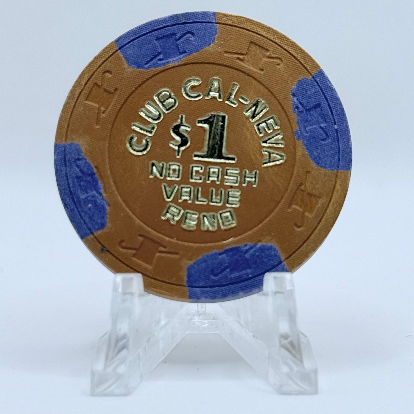Club Cal-Neva Reno Nevada $1 NCV Casino Chip V3897