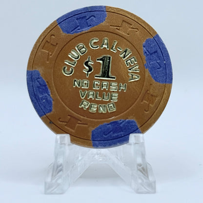 Club Cal-Neva Reno Nevada $1 NCV Casino Chip V3897