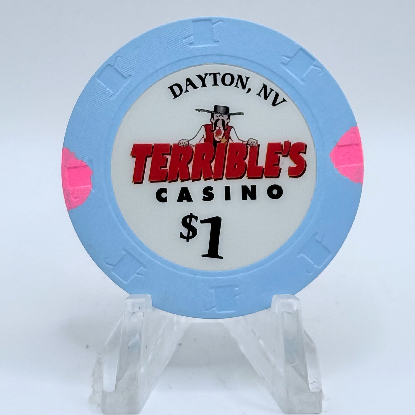 Terrible's Casino Dayton Nevada 2007 $1 Casino Chip E6280