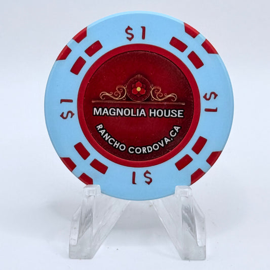 Magnolia House Rancho Cordova California 2019 $1 Casino Chip