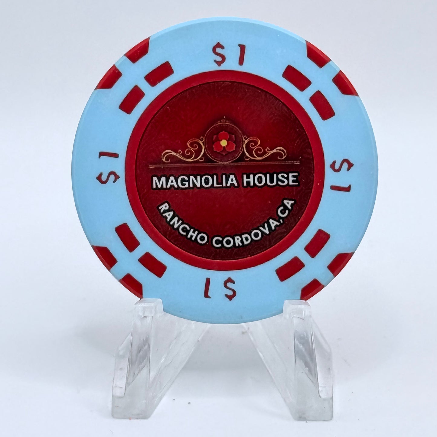 Magnolia House Rancho Cordova California 2019 $1 Casino Chip