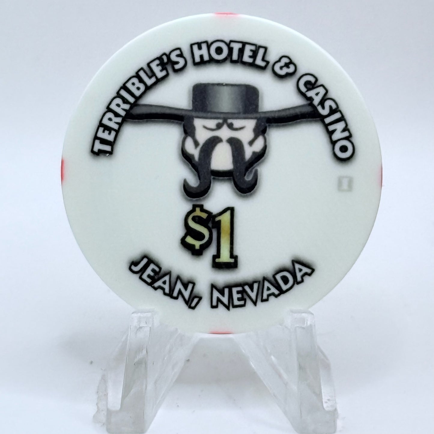 Terrible's Road House Casino Jean Nevada 2018 $1 Casino Chip D2778