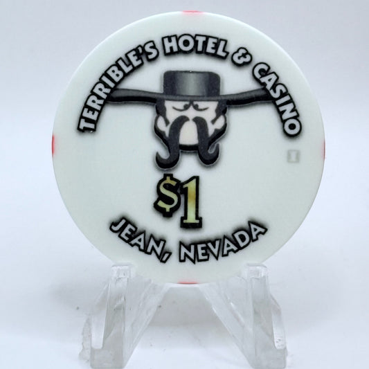 Terrible's Road House Casino Jean Nevada 2018 $1 Casino Chip D2778