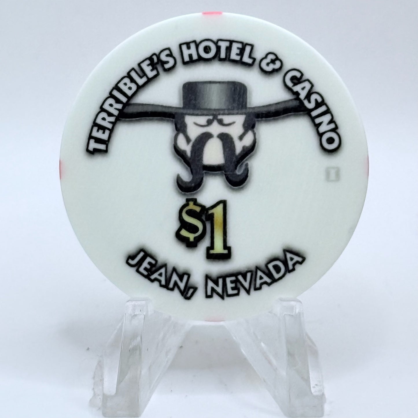 Terrible's Road House Casino Jean Nevada 2018 $1 Casino Chip D2778