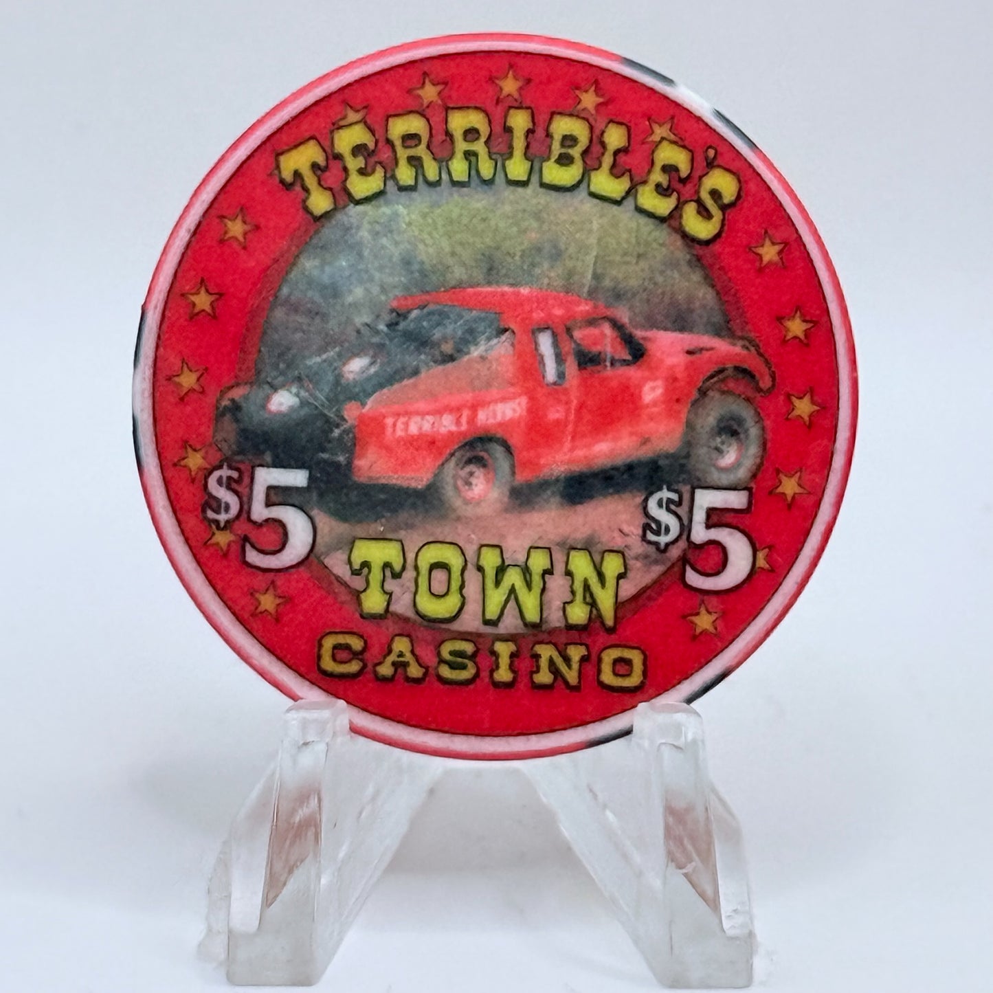 Terrible's Town Pahrump Nevada 2001 $5 Casino Chip V6574