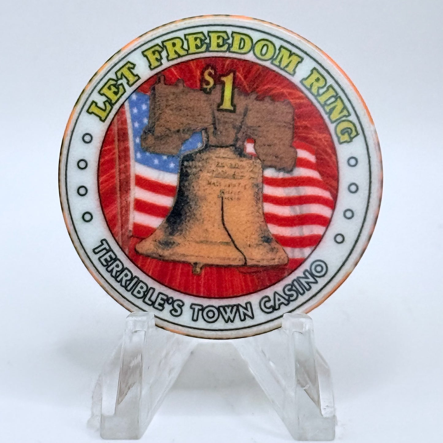 Terrible's Town Pahrump Nevada 2000 $1 Casino Chip V5740