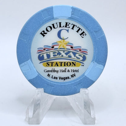 Texas Station N. Las Vegas Nevada 2003 Series 203 Roulette Casino Chip E2751
