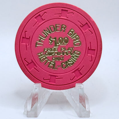 Thunderbird Hotel Las Vegas Nevada 1960s $1 NCV Casino Chip N7855