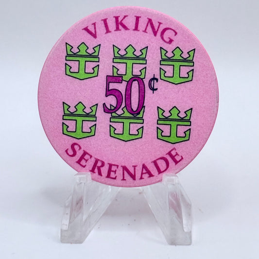 Viking Serenade $0.50 Casino Chip