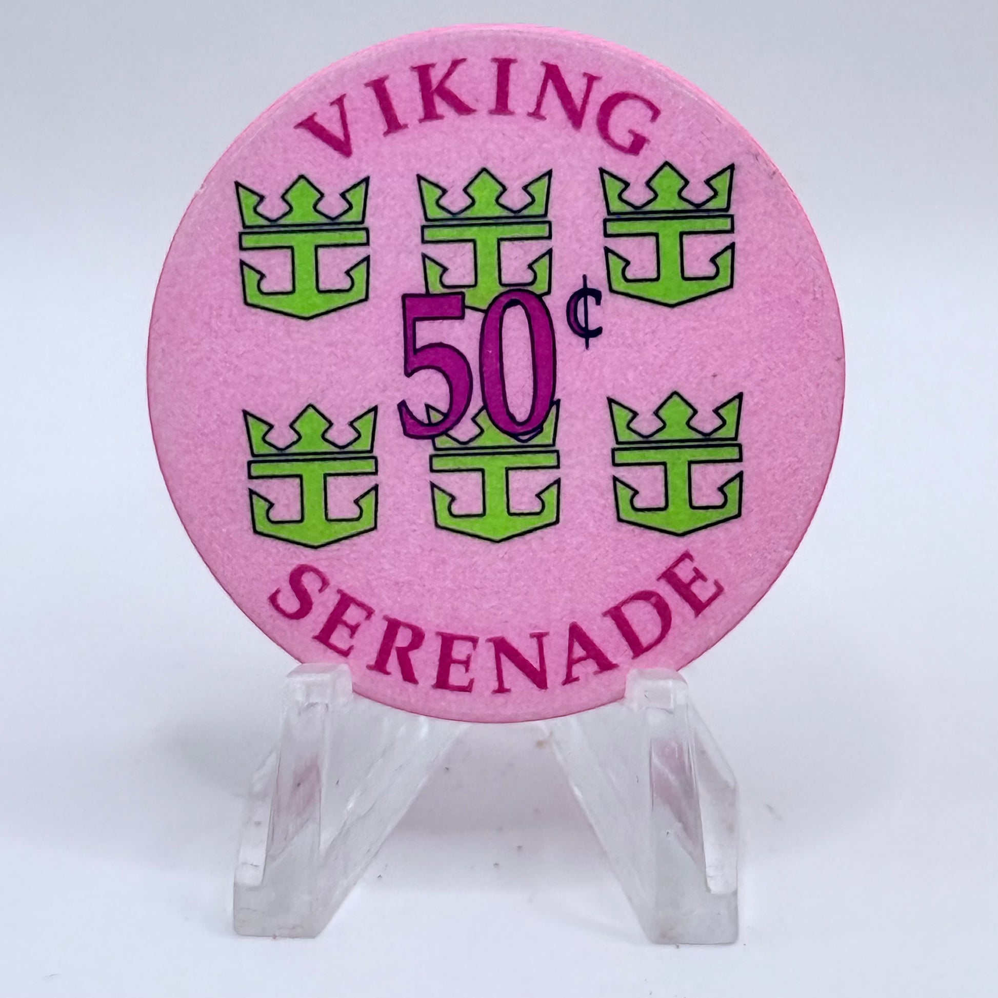 Viking Serenade $0.50 Casino Chip