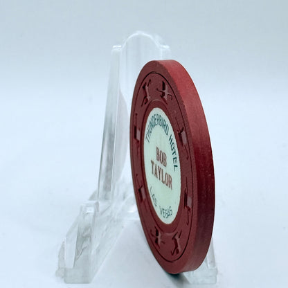 Thunderbird Hotel Las Vegas Nevada 1962 'Bob Taylor' $1 Casino Chip N3905