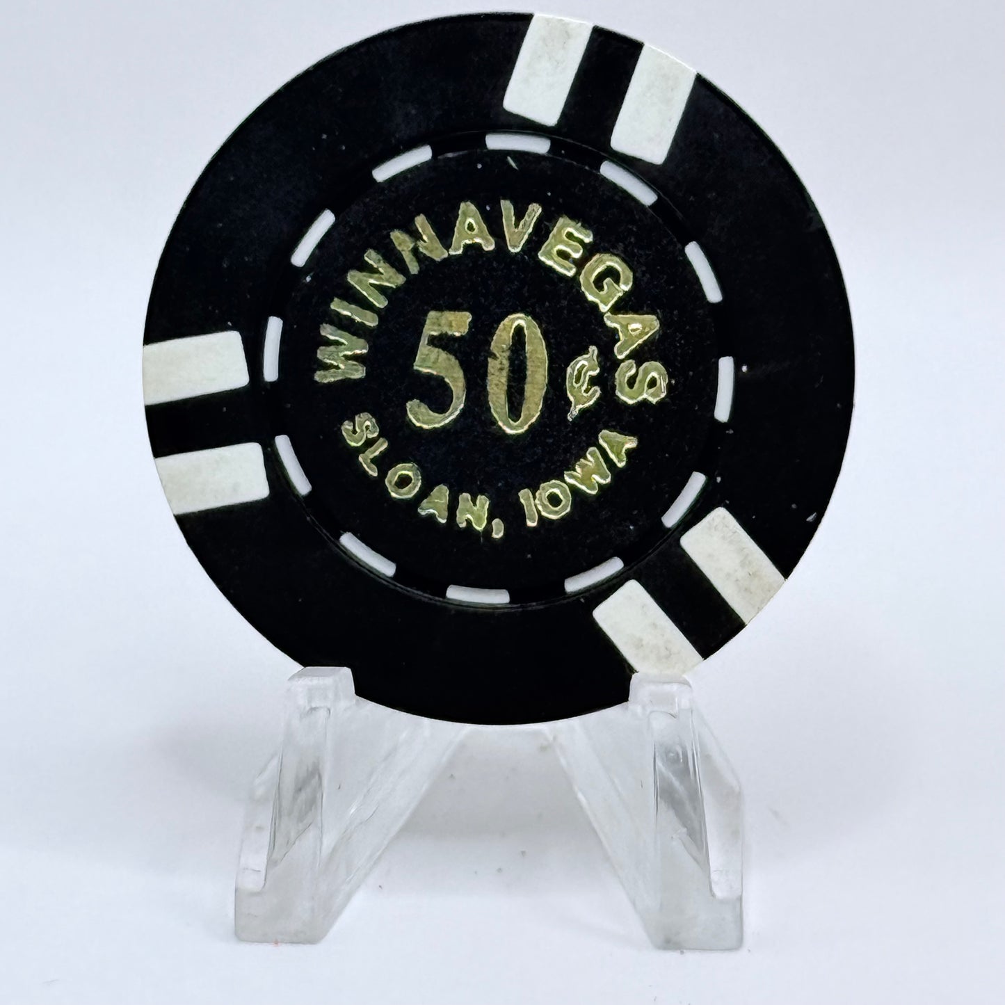 WinnaVegas Casino Sloan Iowa $0.50 Casino Chip