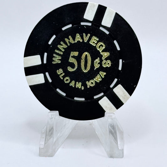 WinnaVegas Casino Sloan Iowa $0.50 Casino Chip