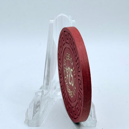 Toiyabe Club Gabbs Nevada 1960s $25 Casino Chip N5712