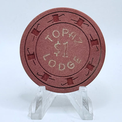 Topaz Lodge Gardnerville Nevada 1960 $1 Casino Chip N3385